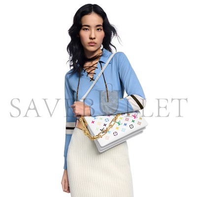 LOUIS VUITTON MURAKAMI LV X TM COUSSIN PM M13233 (26*20*12cm)